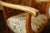 Metal Vintage Salon Lounge Chair with Floral Tapestry Upholstery, 1940s For Sale - Image 7 of 15
