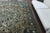 1970s Vintage Persian Handmade Wool Cotton Green Blue Area Rug For Sale - Image 10 of 11