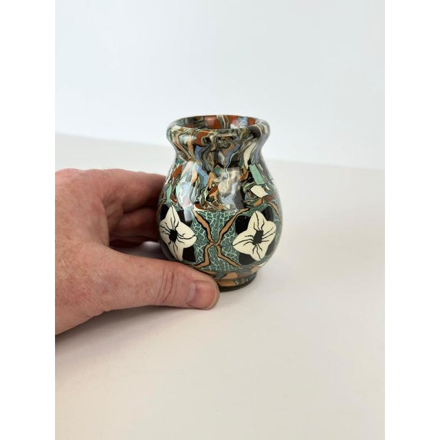 Terre Mêlée Mosaic Vase by Jean Gerbino for Vallauris, France, 1950s For Sale - Image 6 of 10