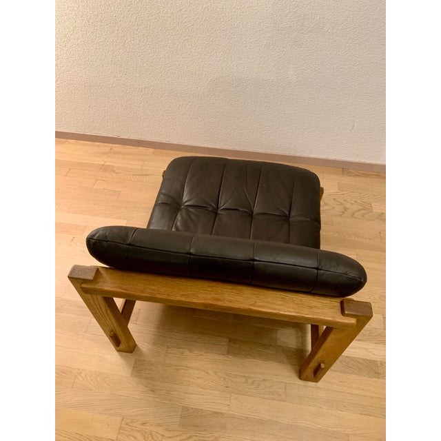 Wood Brutalist Chairs in the style of Pierre Chapo, 1970s, Set of 2 For Sale - Image 7 of 18