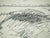 Modern Roger Crusat, Village au loin, Crayon For Sale - Image 3 of 6
