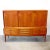Brown Danish Tall Sideboard / Highboard With Bow Front Drawers in the Style of Arne Vodder For Sale - Image 8 of 16