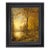 Indian Summer Autumn Landscape Contemporary Reproduction Print on Canvas, Framed 21x25 For Sale