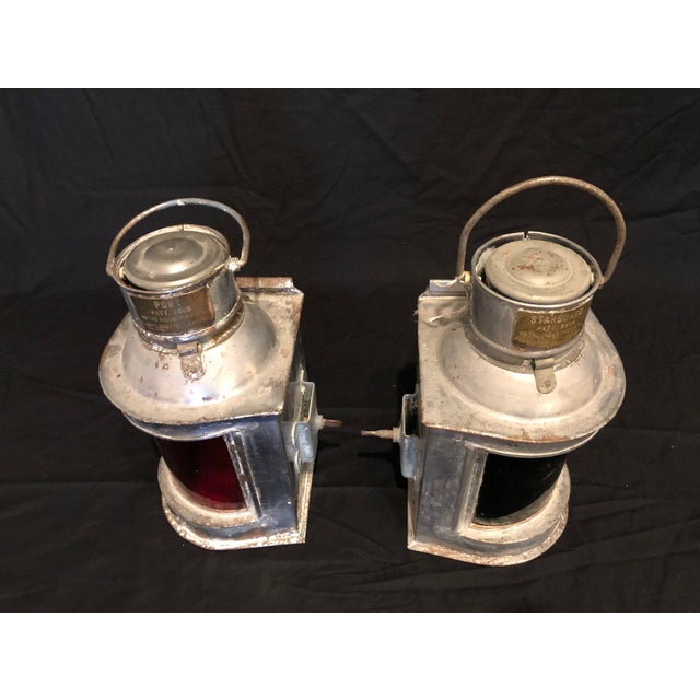 Antique Ship Navigation Lights, a Pair Chairish