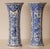 Antique Pair of Delft Blue & White Trumpet Vases For Sale - Image 6 of 12