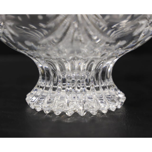 Glass Waterford Crystal 6" Christmas Night Candy Dish For Sale - Image 7 of 9