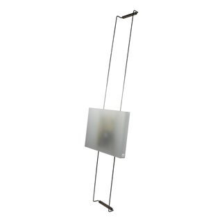Duedì Wall Lamp in Glass, Plastic and Metal by Pallucco, Italy, 1970s For Sale