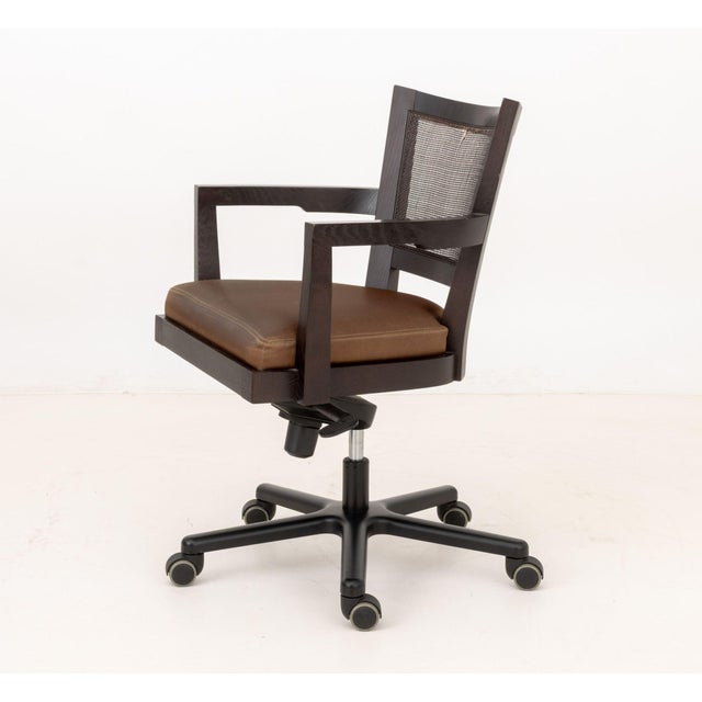 Brown Promemoria Caffe Ufficio Executive Chair For Sale - Image 8 of 13