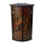 18th Century Painted Hanging Corner Cupboard For Sale