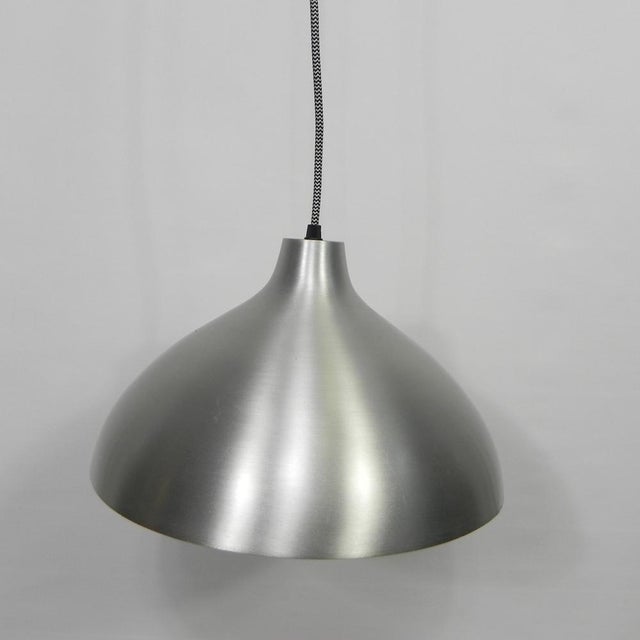 Vintage Aluminum Hanging Lamp, 1970s For Sale - Image 10 of 10