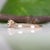 Demantoid Garnet Ring With Earth-Mined Diamond Accents: Solid 14k Gold, 4.25mm, Size 6.75 For Sale - Image 9 of 9