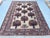 Persian Pictorial Ivory Vase Design Hand-Knotted Wool Rug - 7'1" X 9'2" For Sale - Image 3 of 14