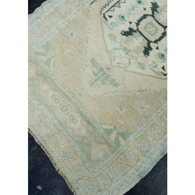 Turkish Turkish Mini Rug Oriental Hand Knotted Vintage Rug 2' x 3'2" #16892 For Sale - Image 3 of 8