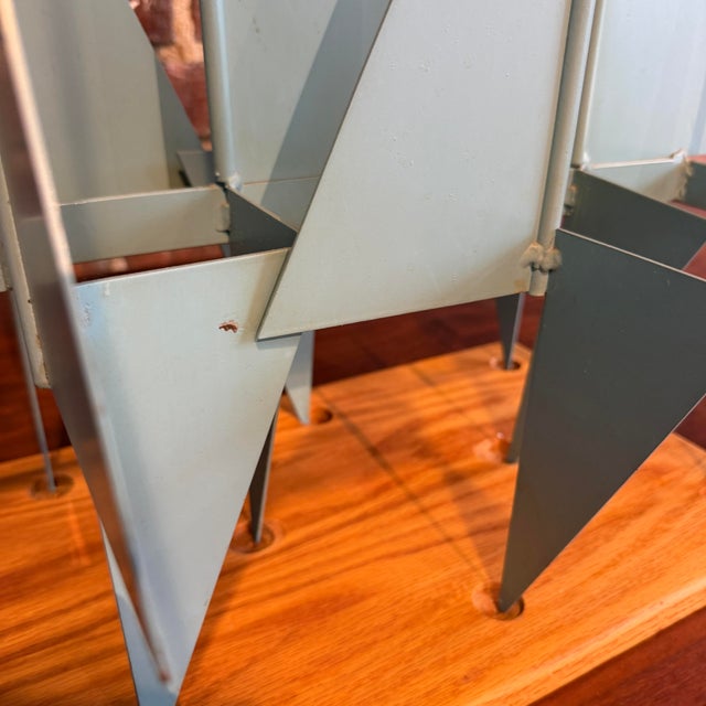 Blue Don Drumm Abstract Candelabra Sculpture For Sale In Cleveland - Image 6 of 7