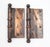 Mid 20th Century Pair of Vintage 4.5 X 4.5 In. Brass Ball Bearing Door Hinges For Sale - Image 5 of 5