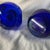 Vintage Murano Cobalt Blue Art Glass Pear Bookends - Pair For Sale In Chicago - Image 6 of 6