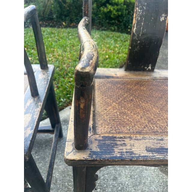 Antique Chinese Chairs - a Pair For Sale In Tampa - Image 6 of 12