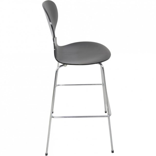 Vintage Black Ant Bar Stools by Arne Jacobsen, 2000s, Set of 2 For Sale - Image 18 of 18