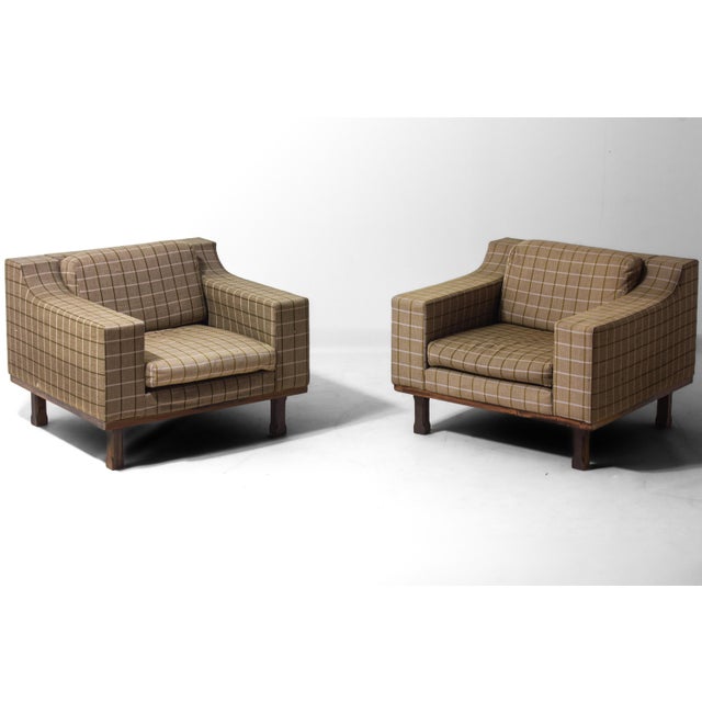 1970s Club Lounge Chairs by Dino Cavalli, 1970s, Set of 2 For Sale - Image 5 of 7
