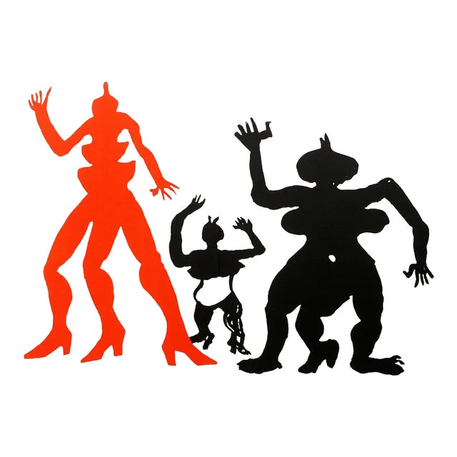 Calder Original Lithograph DM29212d Derriere Le Miroir 1975 For Sale