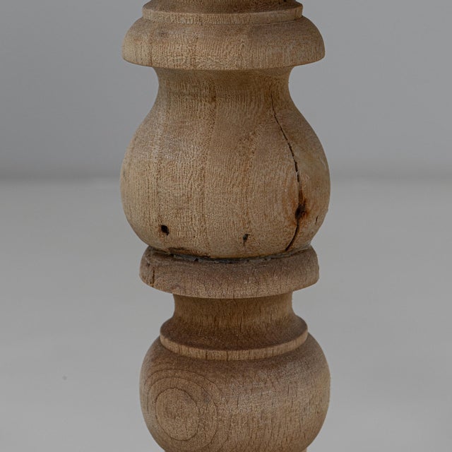 19th Century French Louis XVI Wooden Writing Table With Drawer For Sale - Image 11 of 18