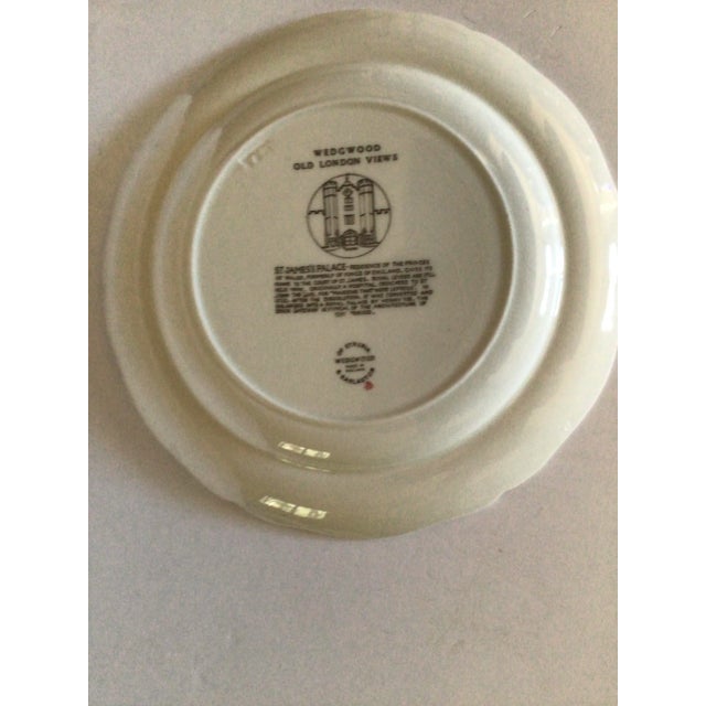 1970s 1970s Wedgwood of Etruria & Barlaston Old London Views Porcelain Plates- Set of 3 For Sale - Image 5 of 13