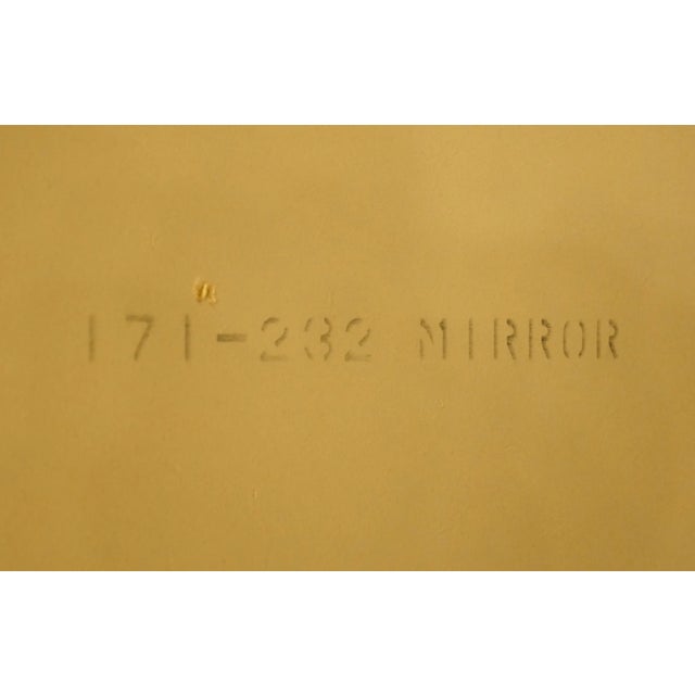 Century Furniture Italian Neoclassical Tuscan Style 23" Dresser / Wall Mirror 171-232 For Sale In Kansas City - Image 6 of 7