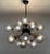 21st Century Ovale Bronze Smoky Murano Sputnik Chandelier by Fabio LTD For Sale - Image 6 of 9