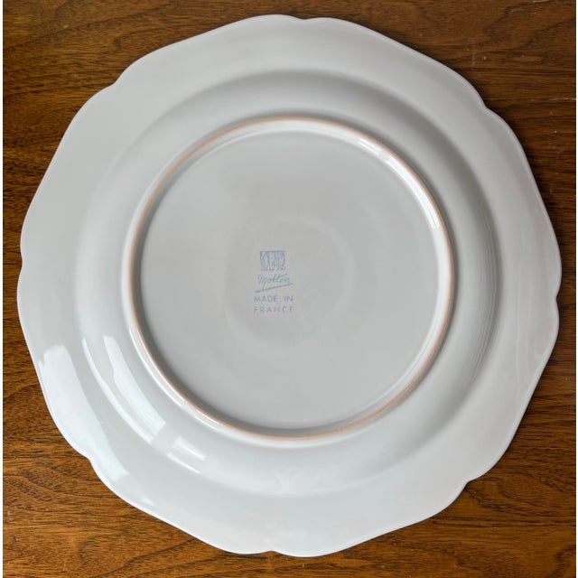 1960s French Gien Motton Faience Dinnerware-8 Place Settings + Serving-78 Pieces For Sale - Image 5 of 12