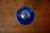 Scandinavian Modernist Danish Glass Bud Vase in Blue Glass, 1950s For Sale - Image 6 of 7