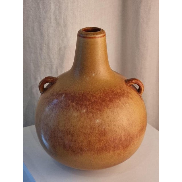 Vintage Stoneware Vase by Gunnar Nylund for Rörstrand, 1890s For Sale - Image 6 of 8