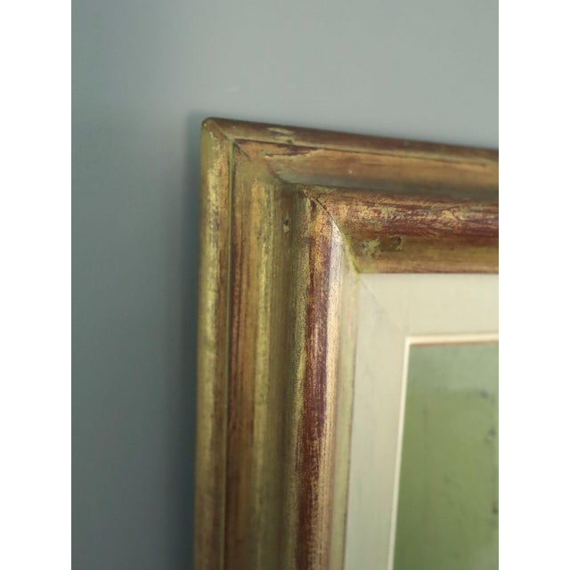 Textile Mid-Century Modern 'Branches in a Blue Vase' Vintage Expressive Still Life Oil Painting by Swedish Artist Gunnar Johnsson (1917–2007), Framed For Sale - Image 7 of 11