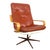 Mid-Century Modern Mid-Century Style Tufted Upholstery and Bentwood Swivel Lounge Chair For Sale - Image 3 of 17
