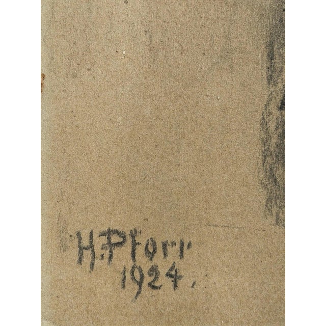 Heinrich Pforr, Mrs. Bausebach, Pastel For Sale - Image 6 of 13