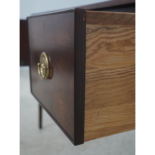 Brandt Cherry Inlaid 2 Drawer 2 Door Sideboard For Sale In Philadelphia - Image 6 of 18