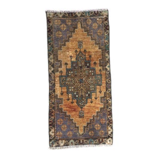 1960s Vintage Hand-knotted Decoative Rug For Sale