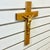 1940s Vintage Traditional Rustic European German Pine Crucifix For Sale - Image 9 of 9