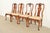 Stanley Furniture Queen Anne Solid Mahogany Dining Chairs by Stanley, Set of Four For Sale - Image 4 of 13