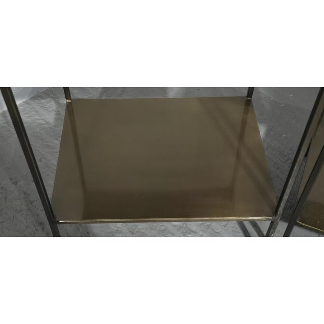 French Bronzed Side Tables, 1930, Set of 2 For Sale - Image 6 of 10