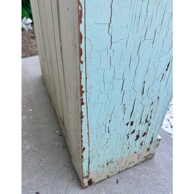 1940s Vintage Painted Cabinet For Sale - Image 11 of 13