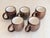 Hard to find set of 5 coconut mugs by Tiki Farm (2003) based in San Clemente, CA. Bring a little bit of Hawaii to your...