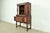 Berkey & Gay Style Antique English Jacobean Carved Oak Bar Cabinet, Circa 1920s For Sale In South Bend - Image 6 of 16