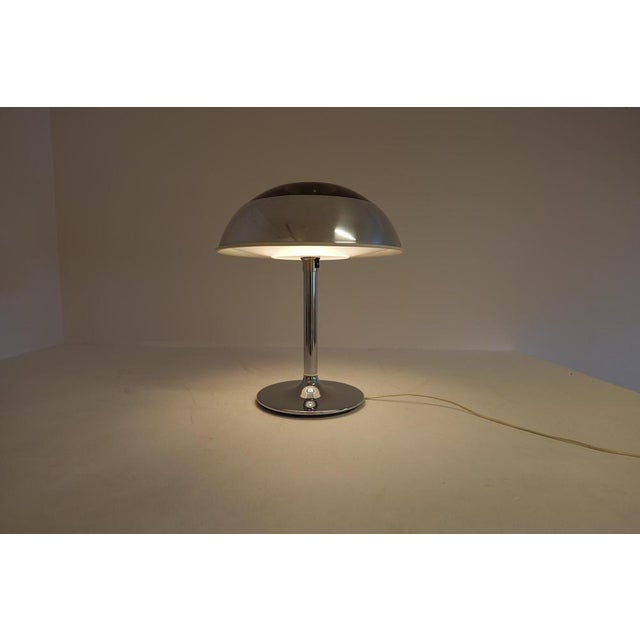 Large Space Age Chrome Table Lamp from Fagerhults, Sweden, 1970s For Sale - Image 14 of 18