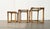 Mid-Century Modern Mid-Century Modern Bamboo and Glass Nesting Tables, 1960s, Set of 3 For Sale - Image 3 of 18