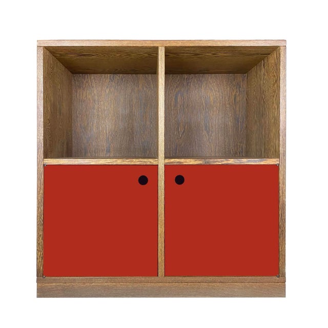 Wood ESOTICA RED Credenza by Ferdinando Meccani for Meccani Design For Sale - Image 7 of 7