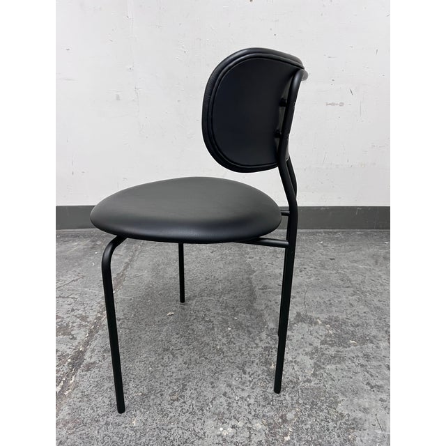 Oeo Studio for Gubi Coco Leather Side Chair For Sale - Image 4 of 12
