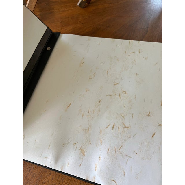 Up for consideration is a beautiful black lacquer pagoda etched album. This would look lovely in your home and it is a...