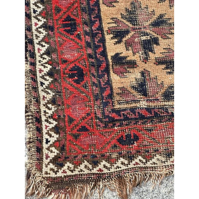 Vintage Turkmen Baluch Rug, 1930s For Sale - Image 17 of 18