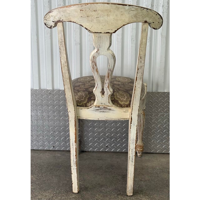 Rustic Italian Made Buying and Design Farmhouse Dining Chairs - Set of 4 For Sale - Image 4 of 9