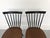 Wood Set of Swedish Chairs Teak by S. E. Fryklund for Hagafors, 1960s For Sale - Image 7 of 16